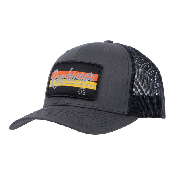 STS Embroidered Patch Hat - Charcoal & Black