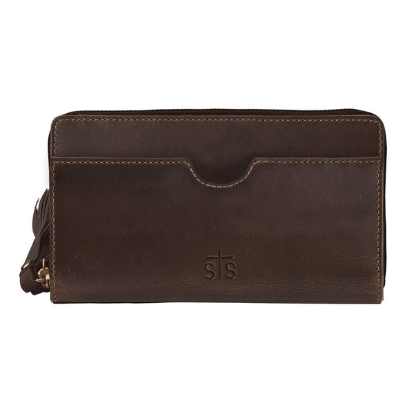 Chocolate Basic Bliss Audie Bifold Wallet