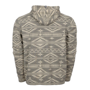 Unisex Sloane Hoodie - Gray Aztec