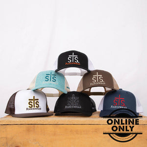 STS Emblem Hat - Navy and White